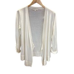 Ann Taylor Loft Open Front Wool Blend Cardigan Small (S)